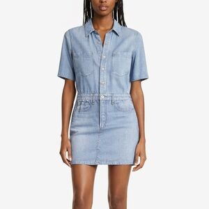Rag & Bone Blue Denim Dress